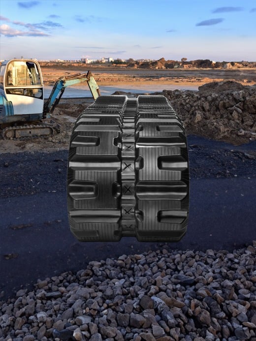 Dynamo C Tread rubber track, official distributor product photo