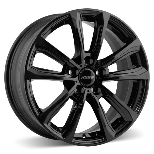 RSSW Carbon gloss-black alloy wheel