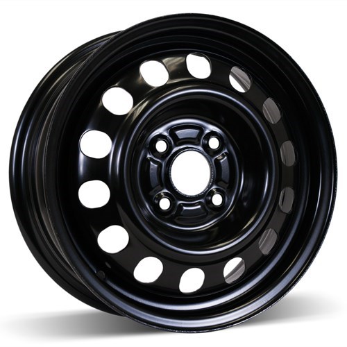 Black RSSW steel wheel